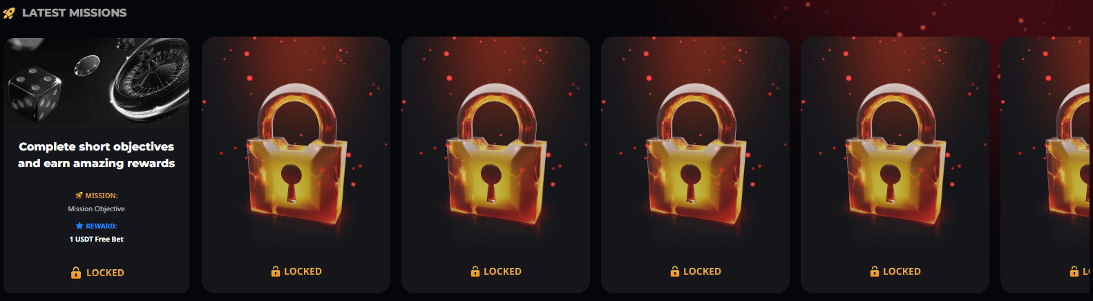 instant casino loyalty rewards screenshot